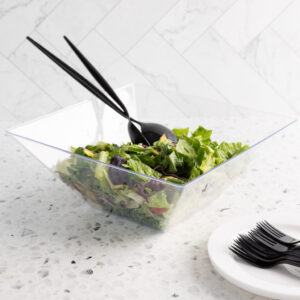 Alternative view of Square Clear Serving Bowl