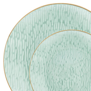 Icicles Green/Gold Rim