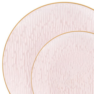 Icicles Pink/Gold Rim