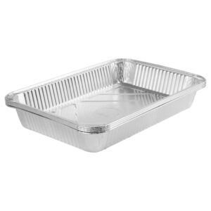 Oblong 4 lb. Aluminum Container