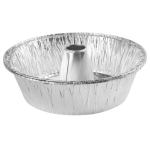 Round Deep w/ Tube Aluminum Pan