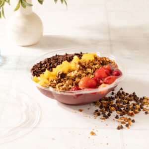 Alternative view of PET Salad Bowls With Lids 18oz