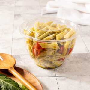Alternative view of PET Salad Bowls With Lids 48oz