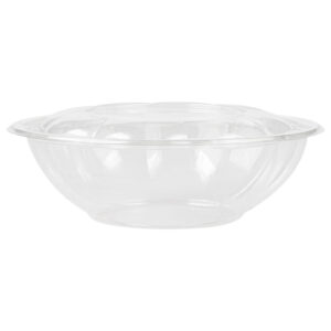 PET Salad Bowls With Lids 64oz