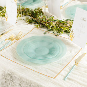 Alternative view of Ribbed Teal Pearl