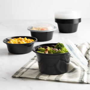 Alternative view of Bento 16oz Round Containers