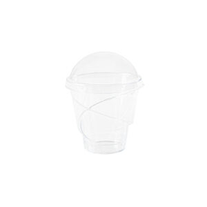 Swirl Cup with Dome Lid 5oz