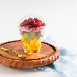 Alternative view of Swirl Cup with Dome Lid 5oz