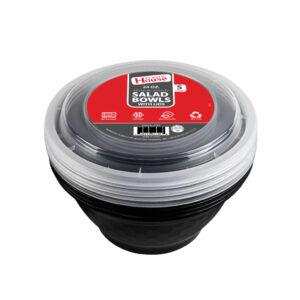 Bowl With Lids 24oz Black