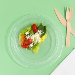 Alternative view of Cuisine Plastic Plates Clear