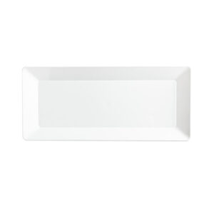 Clear Tray 7" x 15.75" White (Lid 4665)