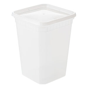 32oz Square Deli Containers (15 Count)
