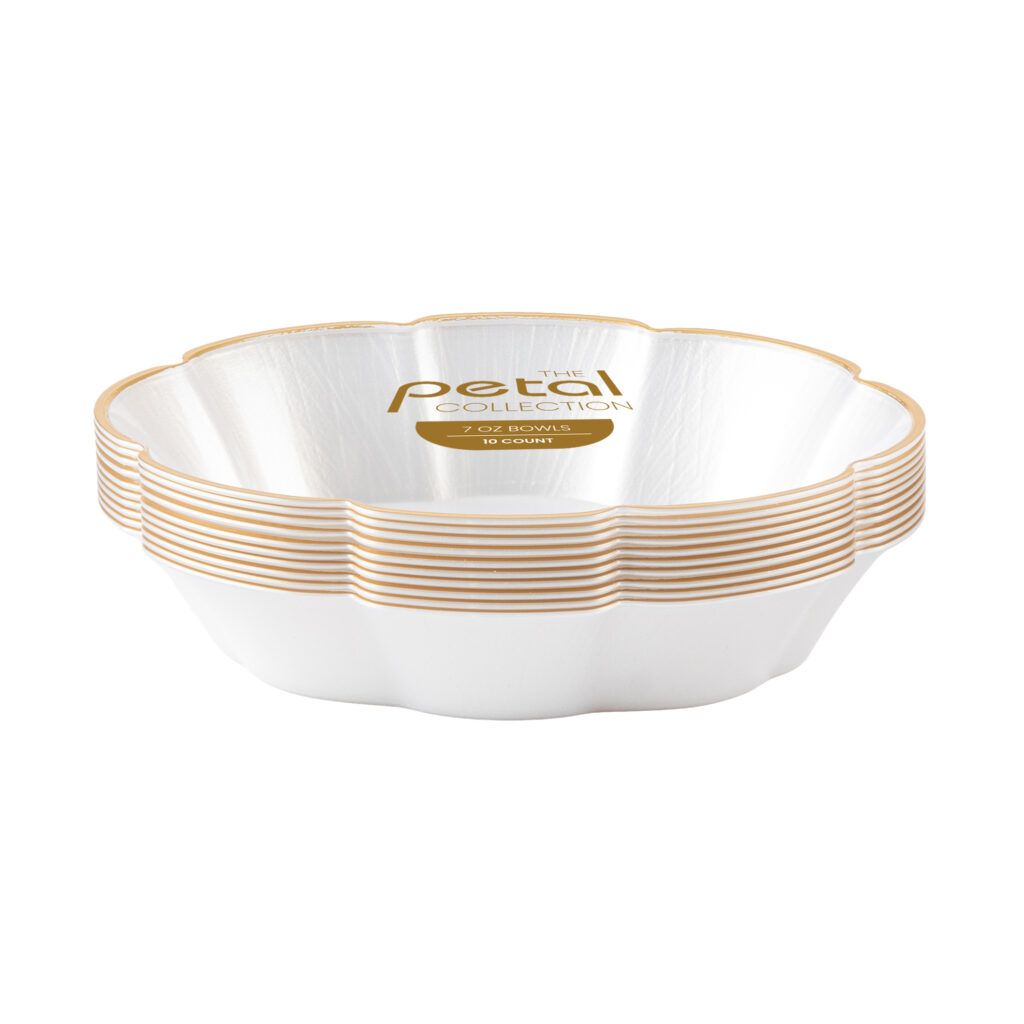 Petal Collection Ovals Bowls 7 oz (10 Count)