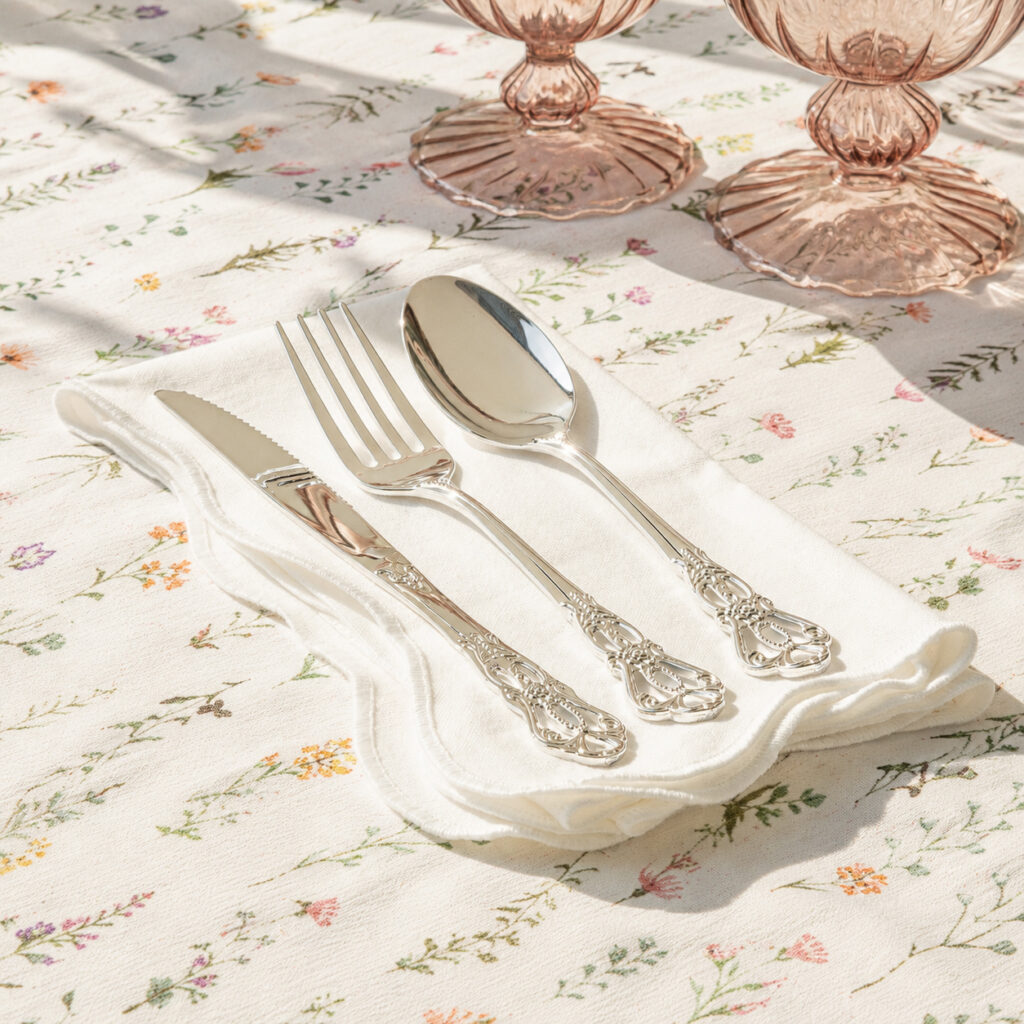 Vintage Flatware Silver - Image 2