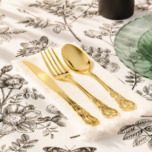 Alternative view of Vintage Flatware Gold