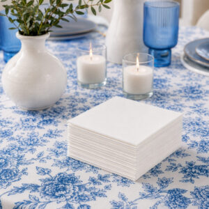 Alternative view of Cloth-Like Cocktail Napkins White (40 count)